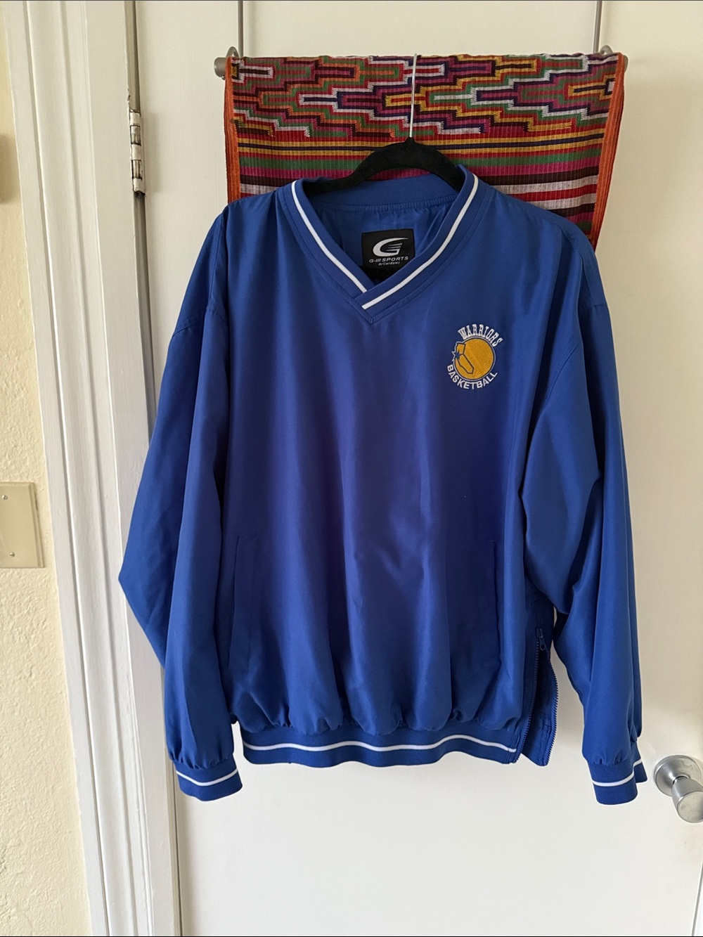 Vintage Golden State Warriors warmup jacket
